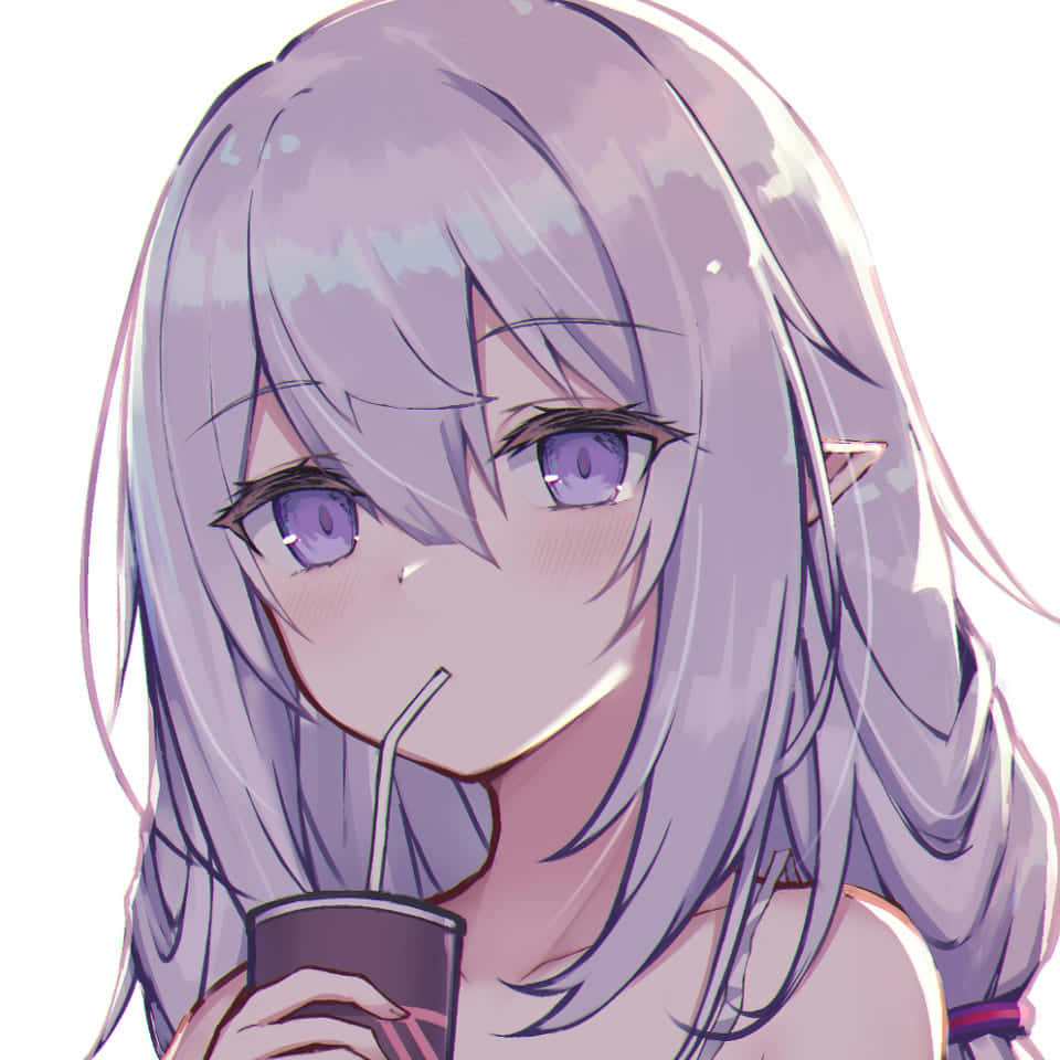 Ảnh đại diện cô gái anime dễ thương Hình nền