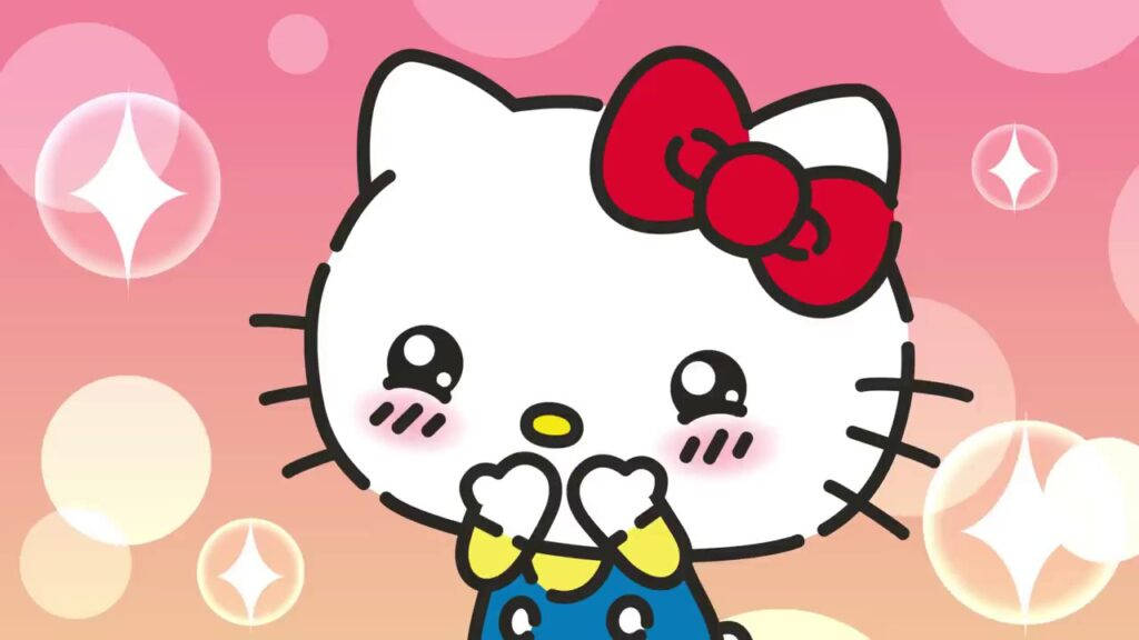 Ảnh đại diện Hello Kitty hoạt hình dễ thương