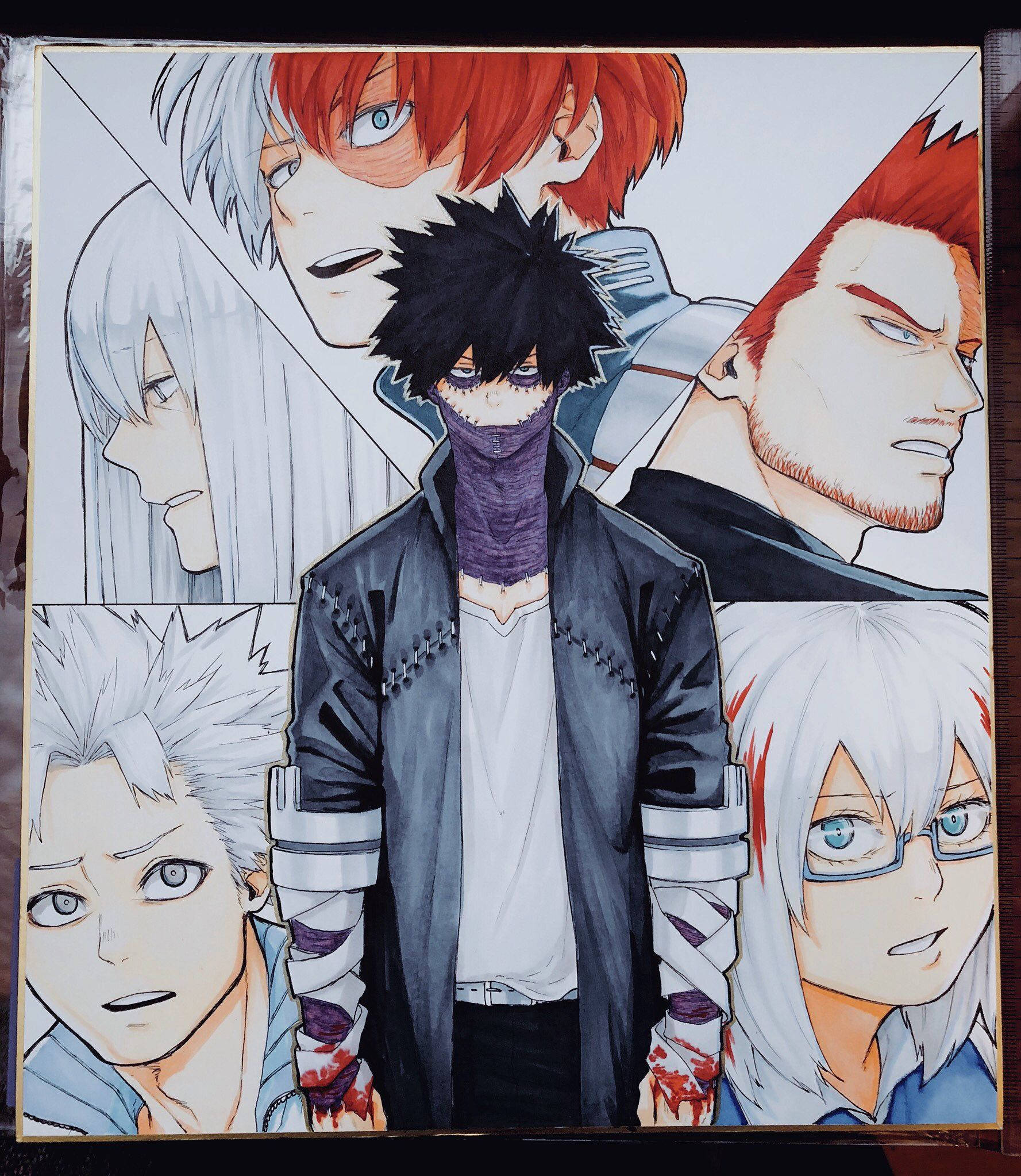 Ảnh Ghép Gia Đình Todoroki Hình nền