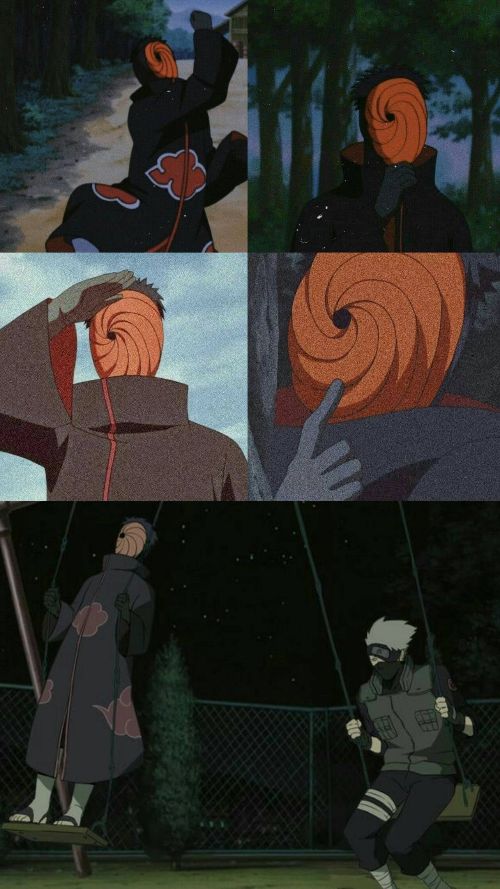 Ảnh ghép nghệ thuật Tobi Naruto Hình nền