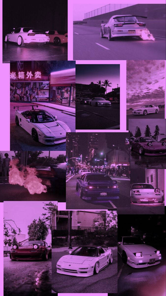 Ảnh ghép phong cách JDM Hình nền