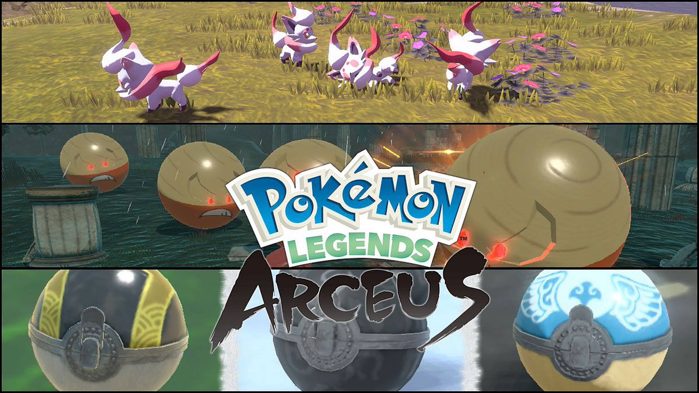 Ảnh Ghép Pokemon Huyền Thoại Arceus Hình nền