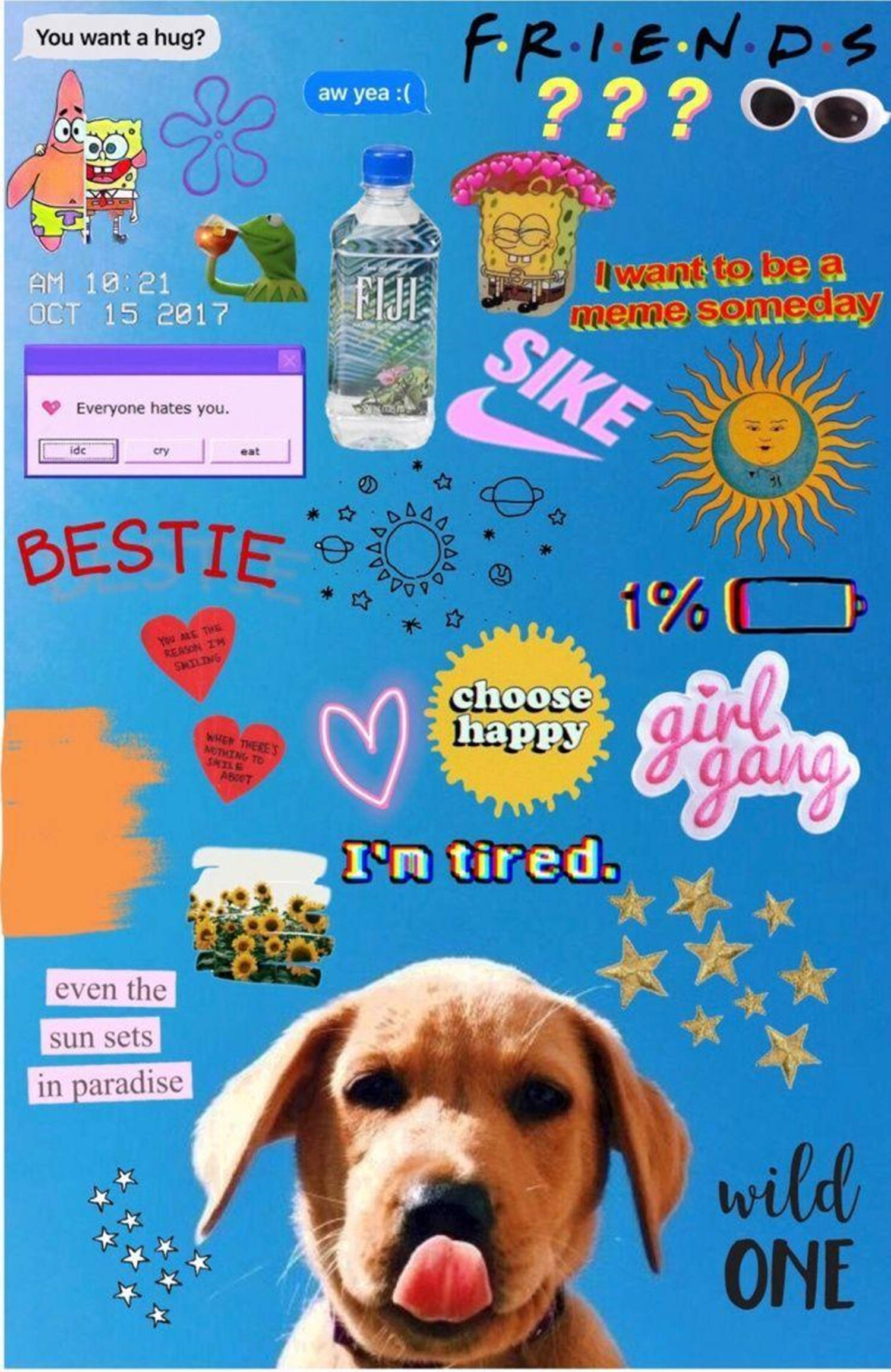 Ảnh Ghép VSCO Dễ Thương Với Chó Labrador Con Hình nền