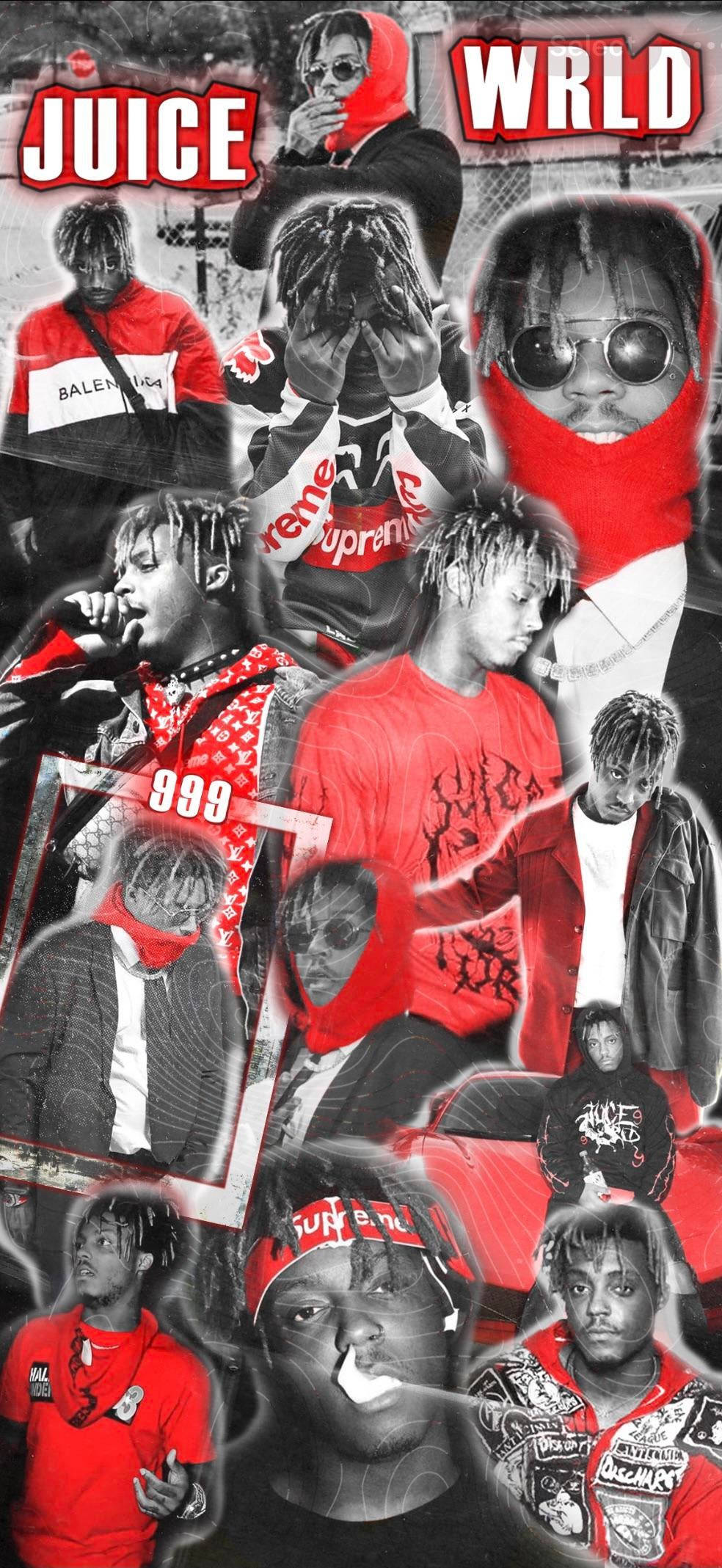 Ảnh ghép XXXTentacion Juice WRLD của rapper người Mỹ Hình nền