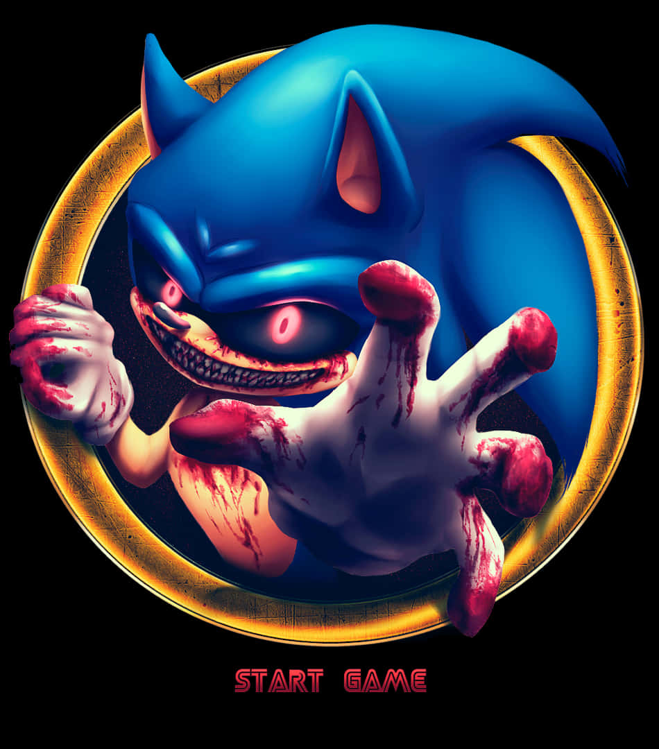 Ánh Mắt Lạnh Gáy Của Sonic.EXE Hình nền