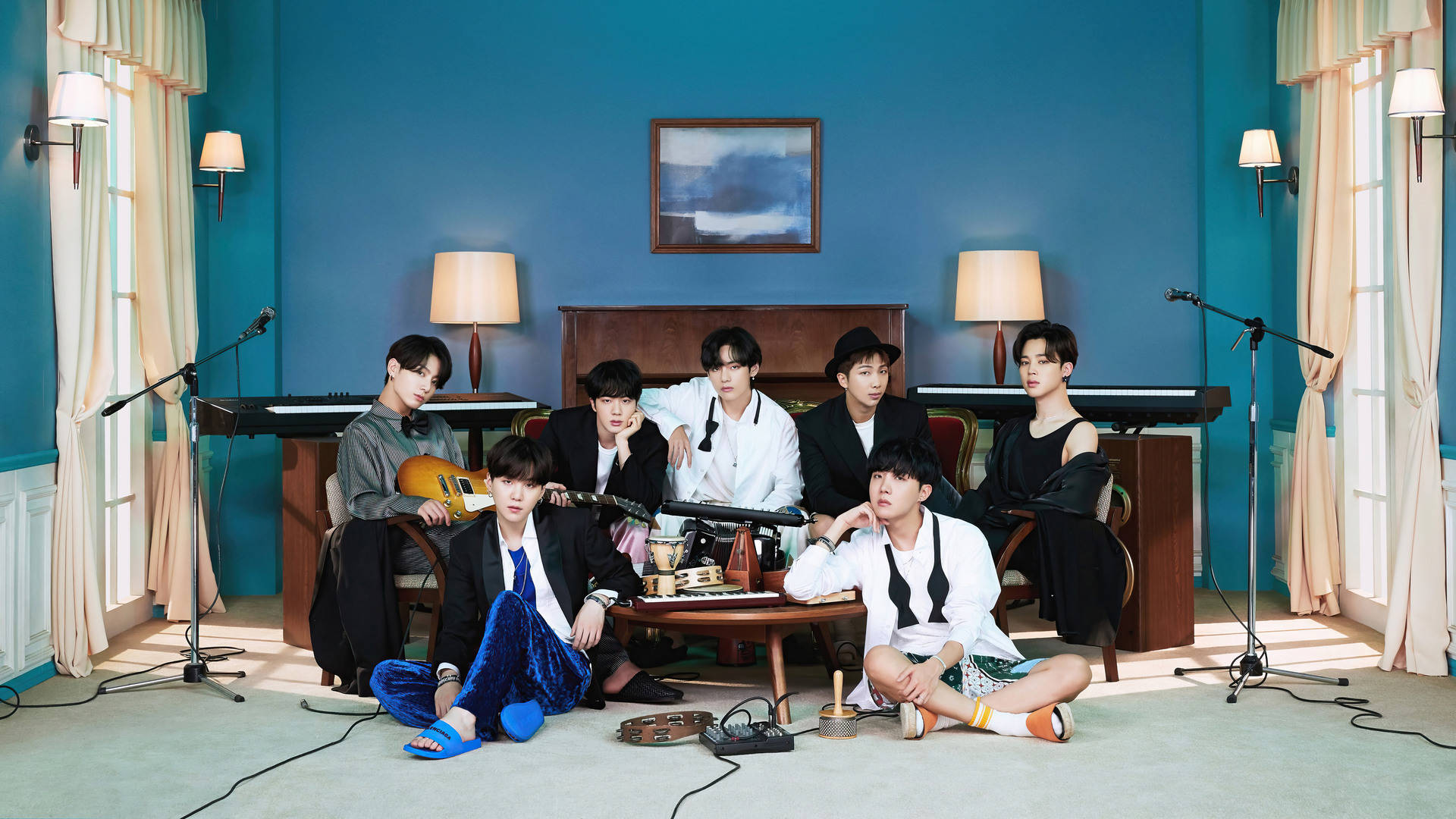 Ảnh nhóm BTS Album BE Hình nền
