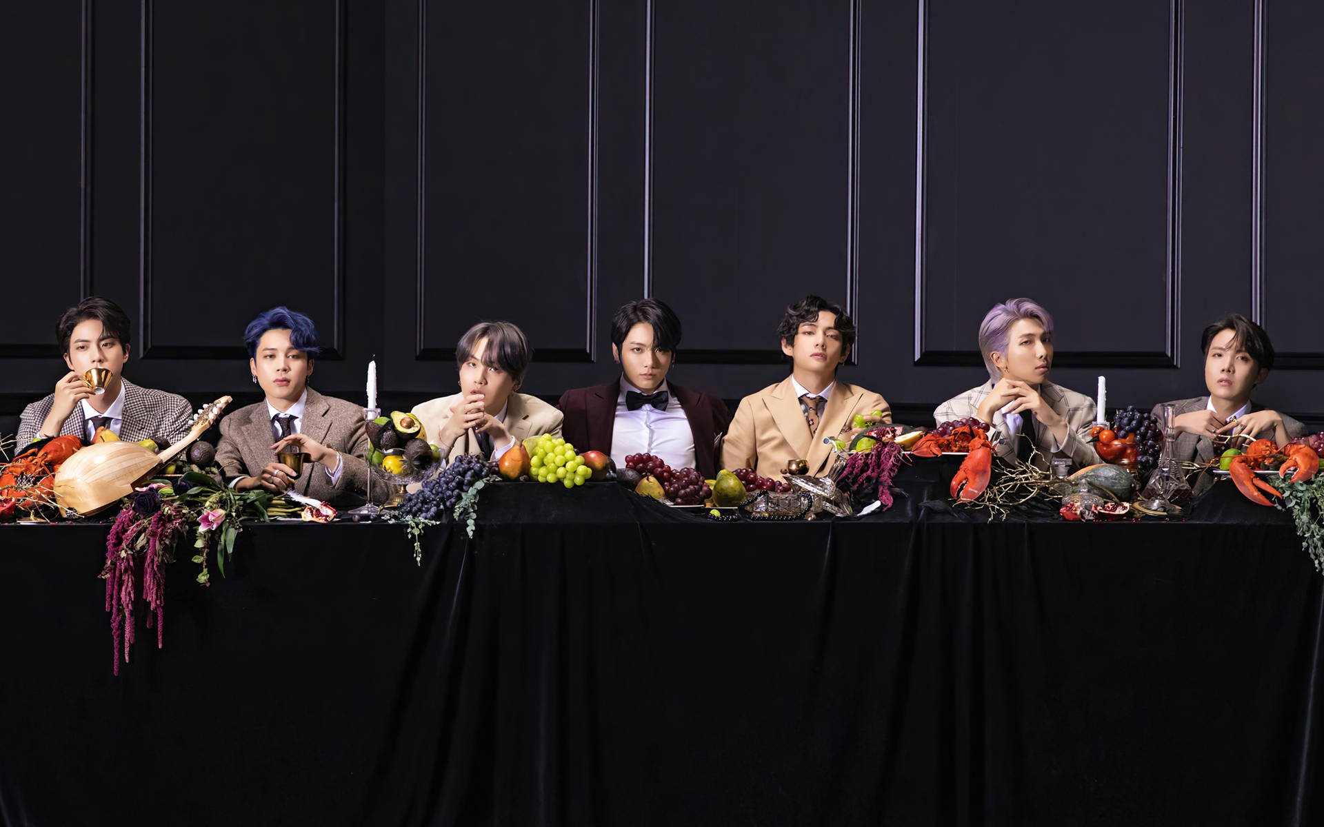 Hình nền ảnh nhóm BTS Dionysus