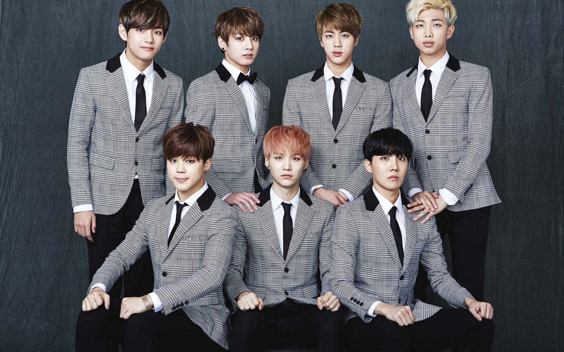Ảnh nhóm BTS học sinh Hình nền