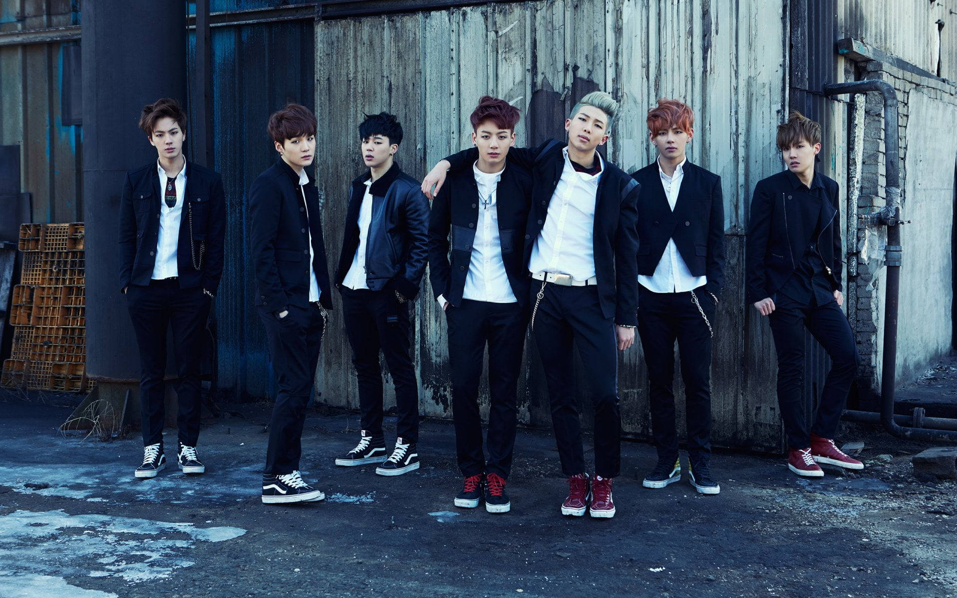 Ảnh nhóm BTS Skool Luv Affair Hình nền
