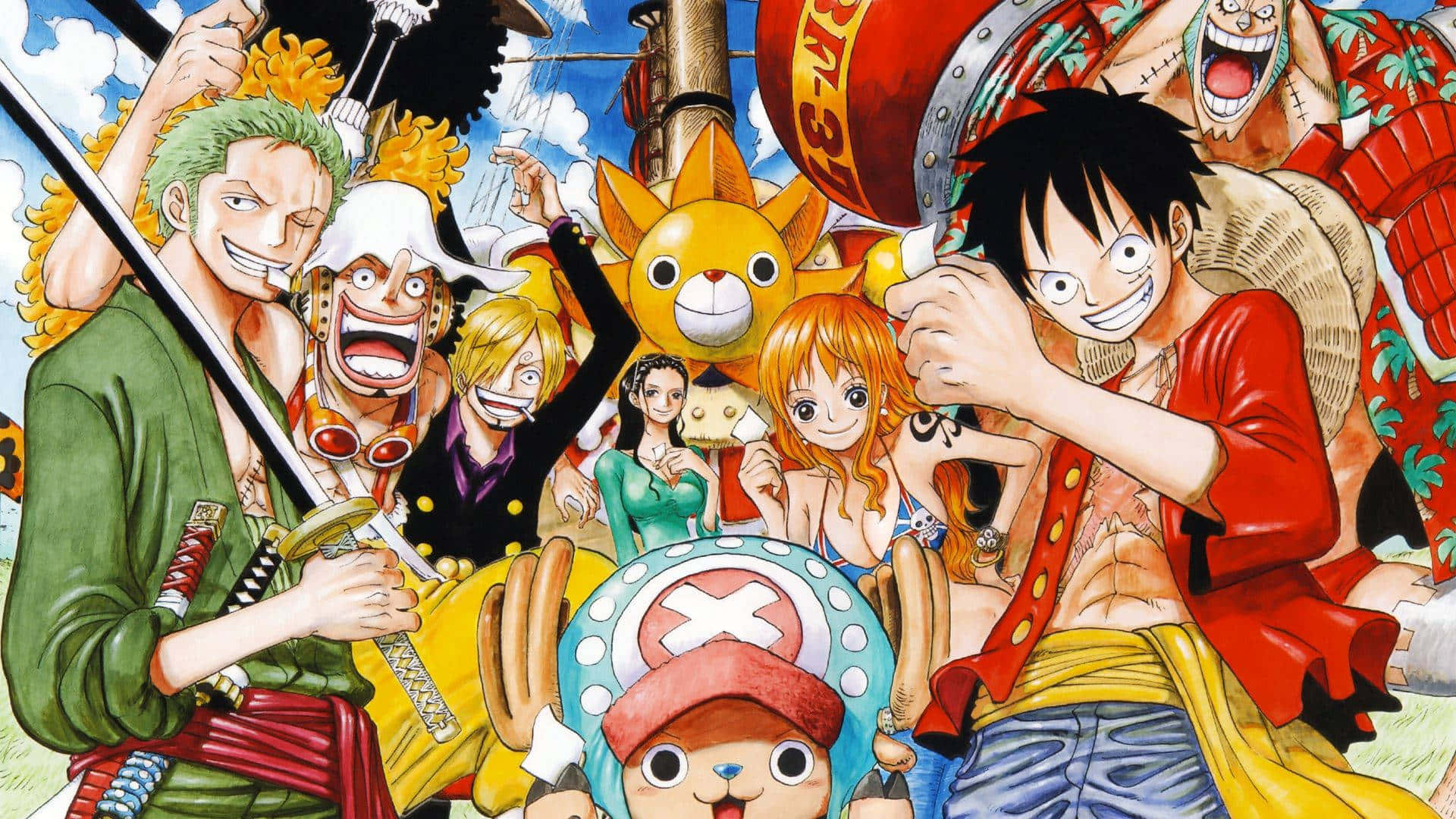 Ảnh nhóm One Piece Hình nền