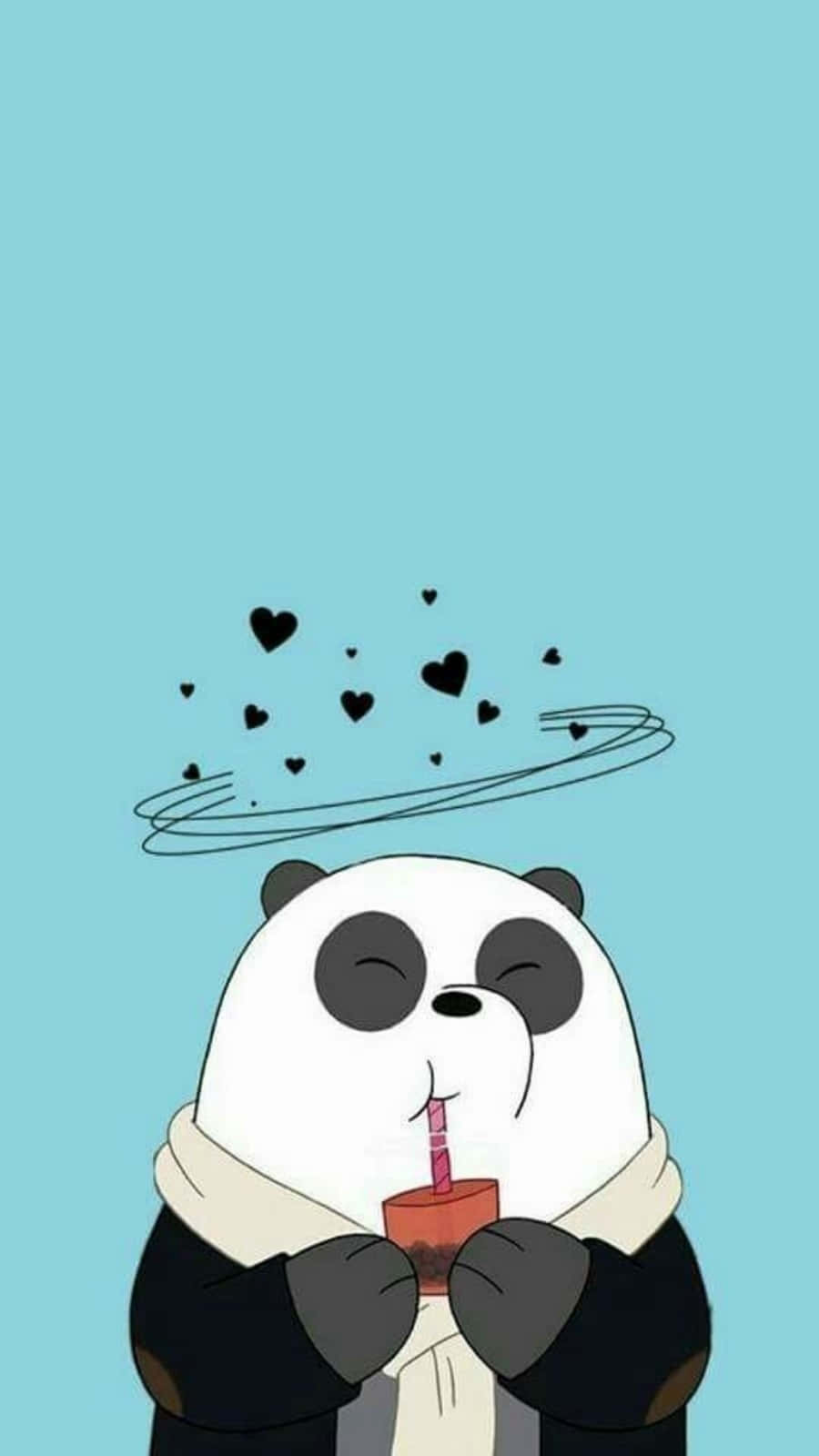Ảnh Panda dễ thương từ We Bare Bears Hình nền