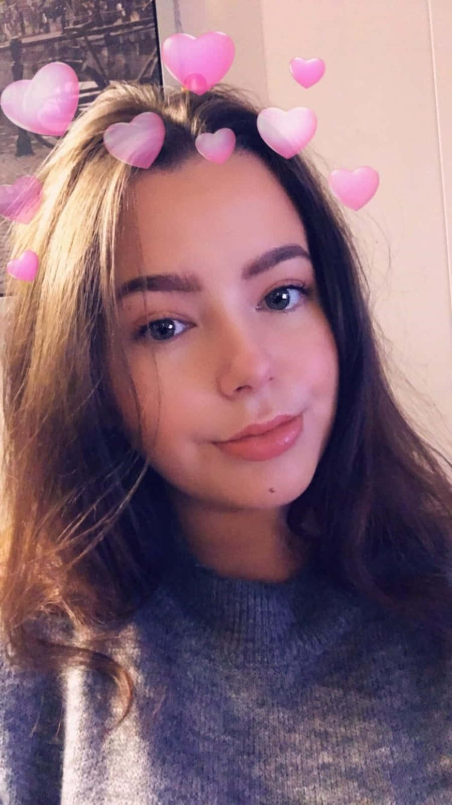 Ảnh Snapchat Hình Trái Tim Hình nền