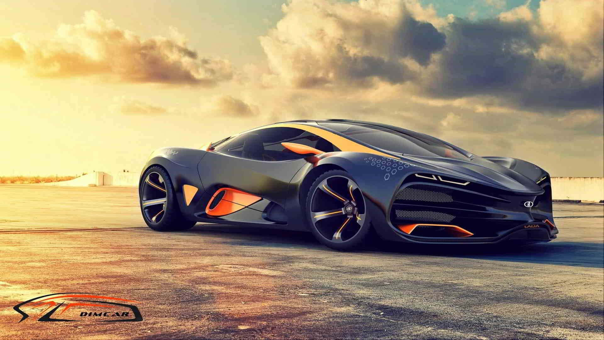 Ảnh Xe Bugatti Đen Mờ Cực Ngầu Hình nền