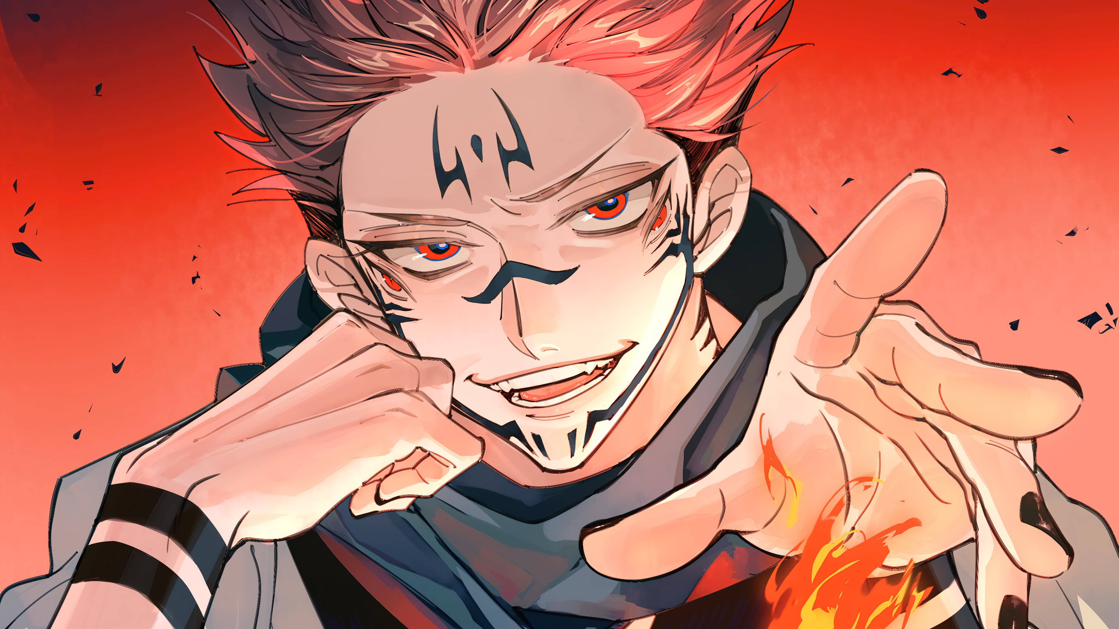 Anime Boys Dễ Thương Sukuna Hình nền