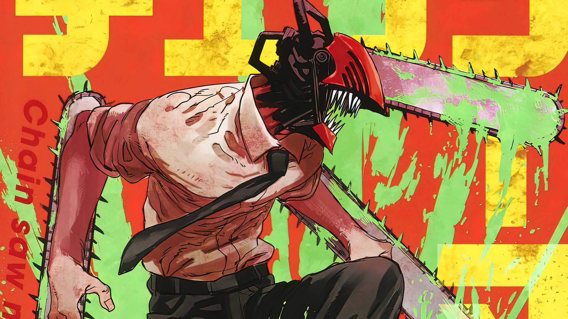 Anime Chainsaw Man Denji Hình nền
