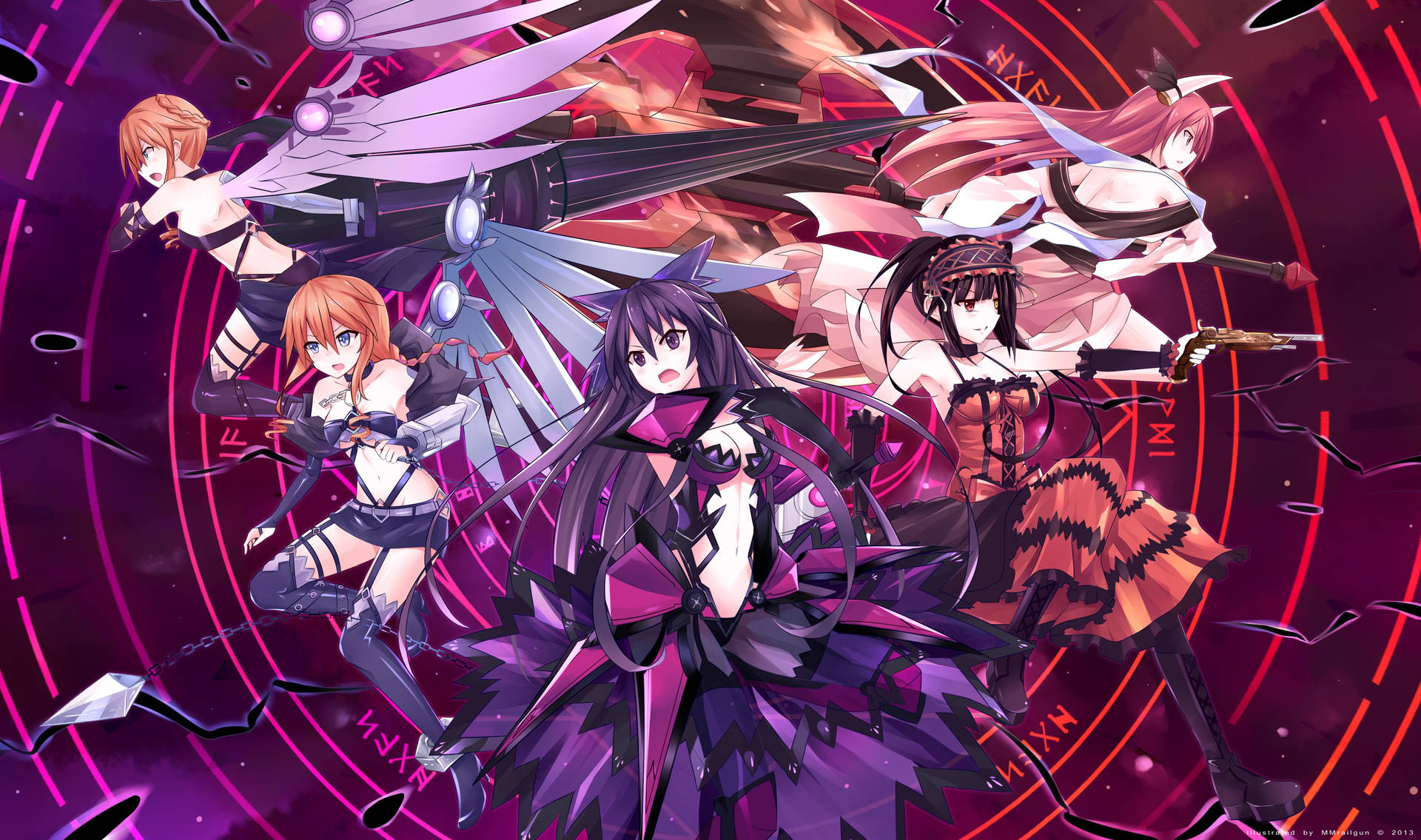 Hình nền Anime Date A Live Nữ Chính