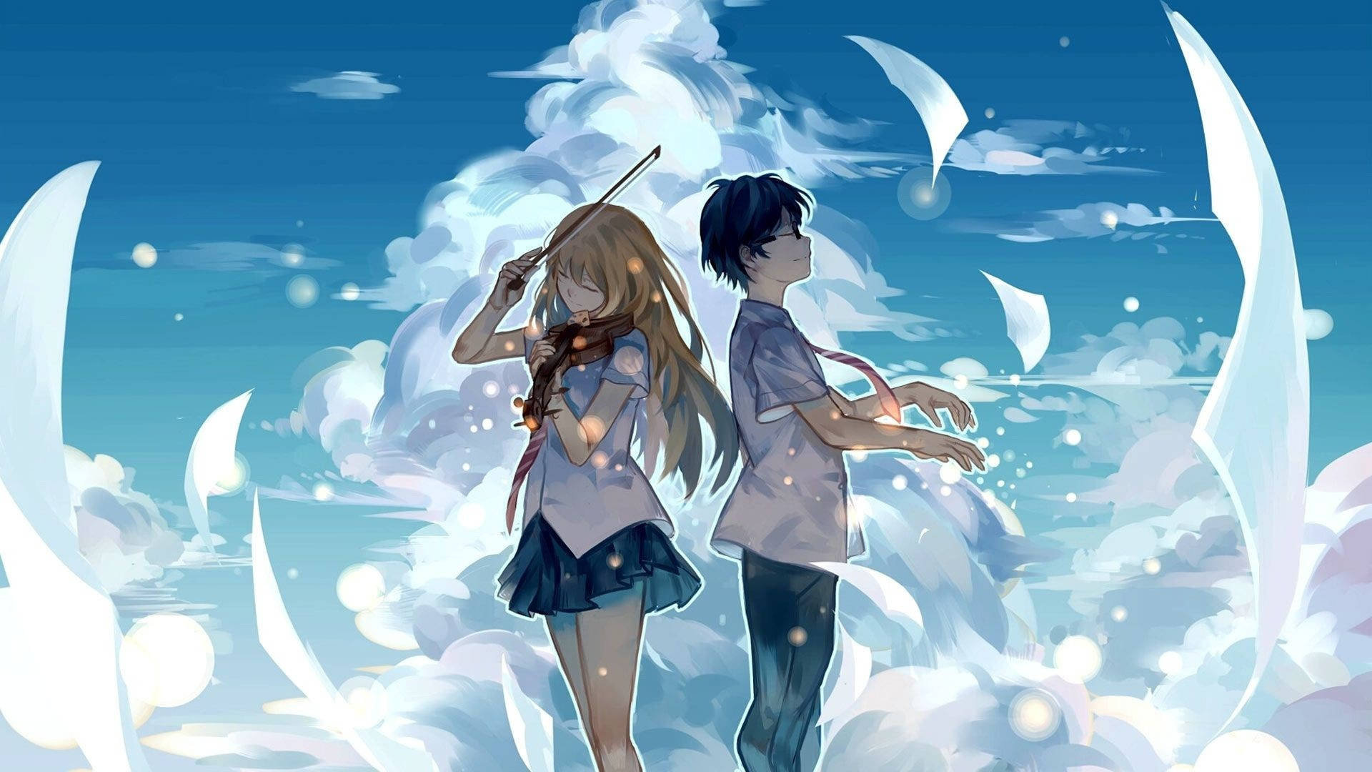 Anime đẹp Your Lie In April Hình nền