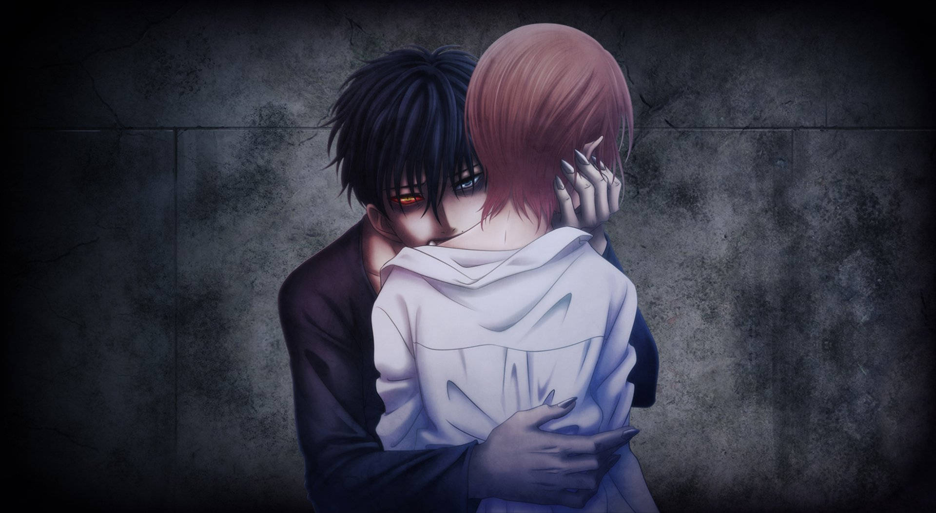Anime Đen Tối Anzai Và Taira Hình nền