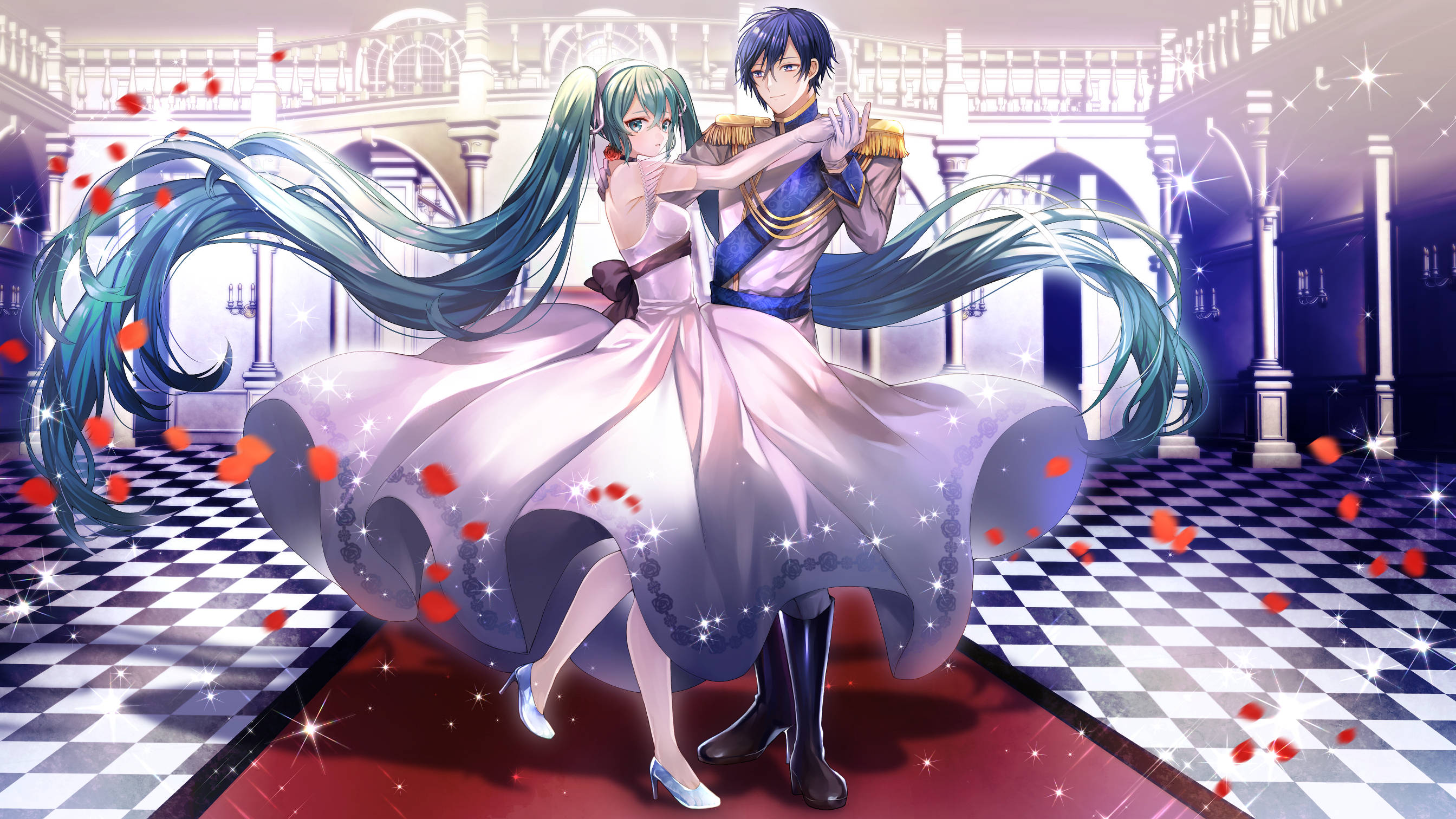 Anime Khiêu Vũ Thảm Đỏ Hình nền