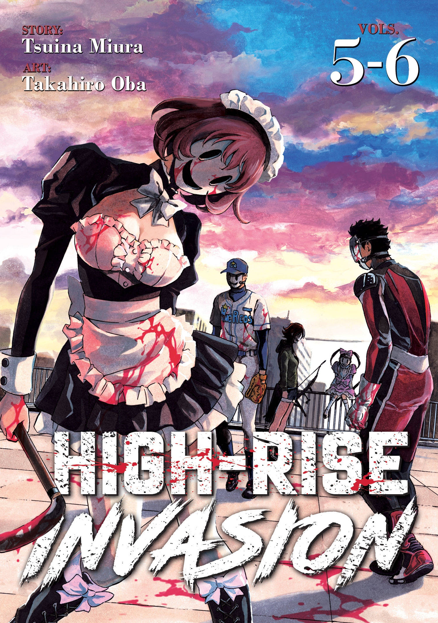 Anime Mặt Nạ High-Rise Invasion Hình nền