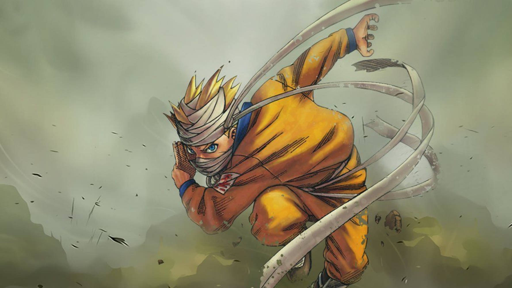 Anime Naruto Ninja Chạy Hình nền