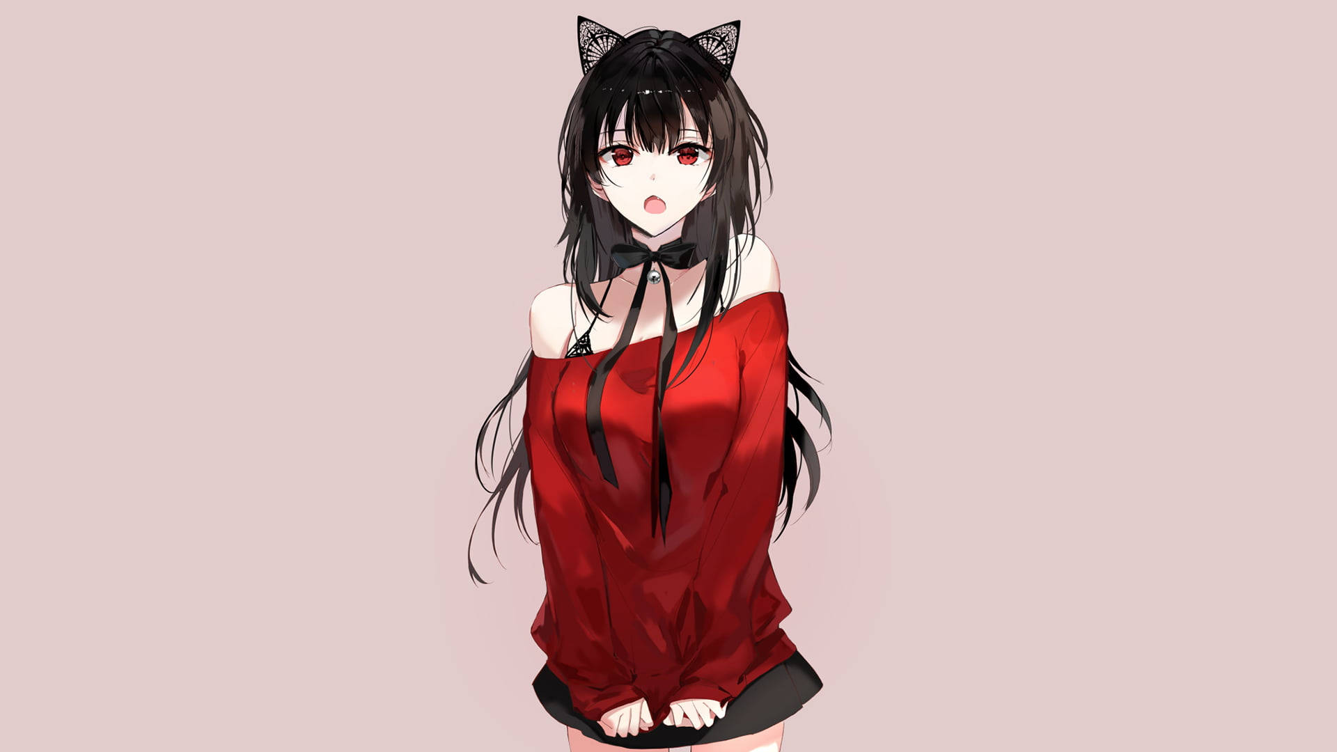Anime Đỏ Mắt Đỏ Hình nền