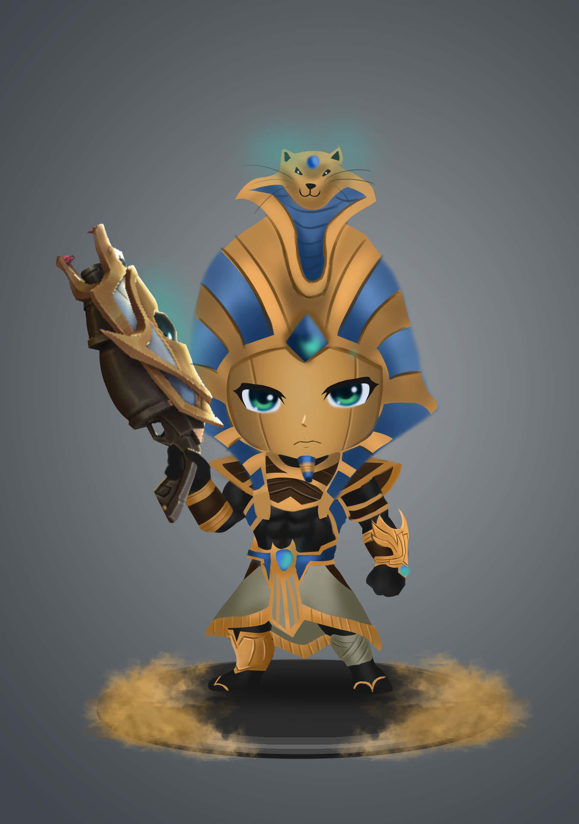 Anime Phong Cách Anubis Mobile Legends Roger Hình nền