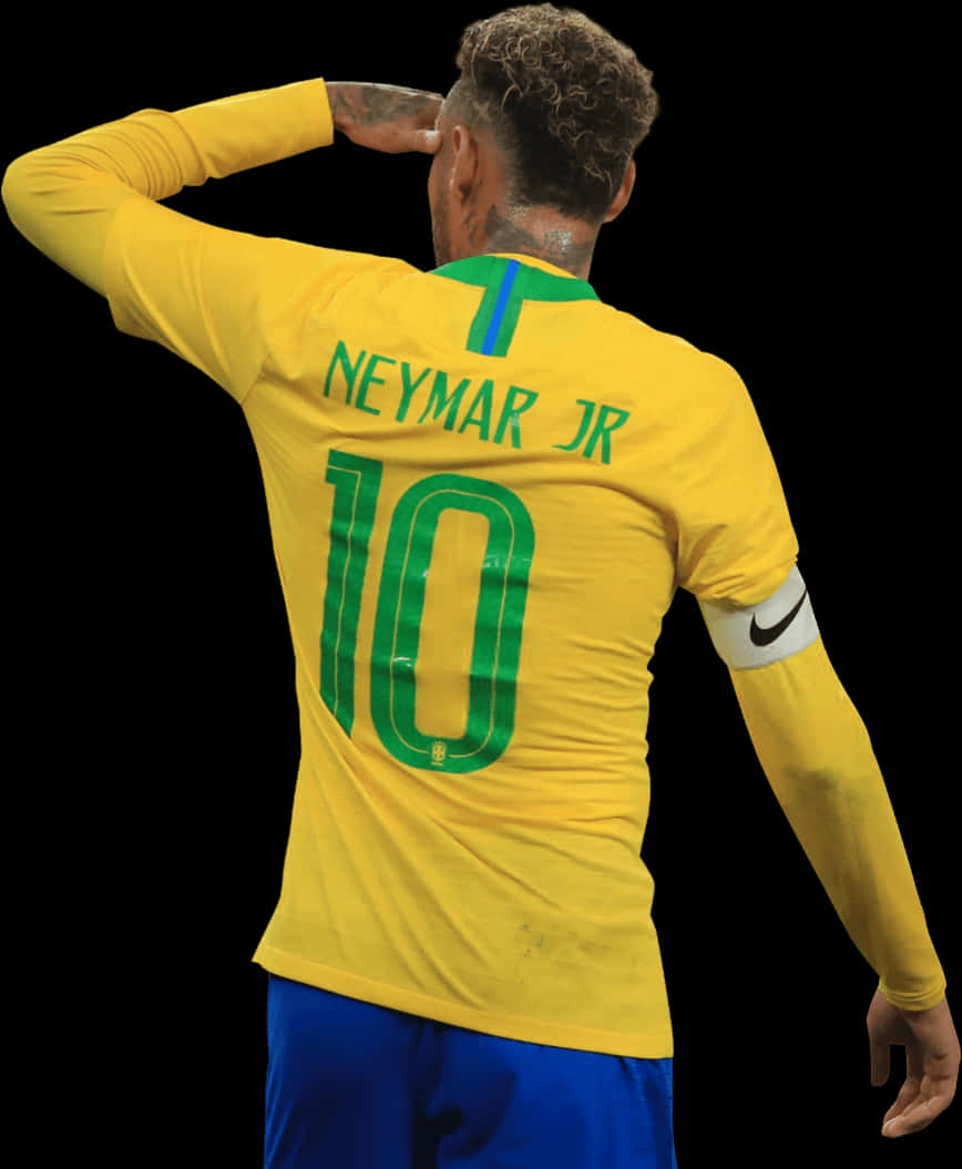 Áo đấu Neymar Jr Brazil Số 10 Hình nền