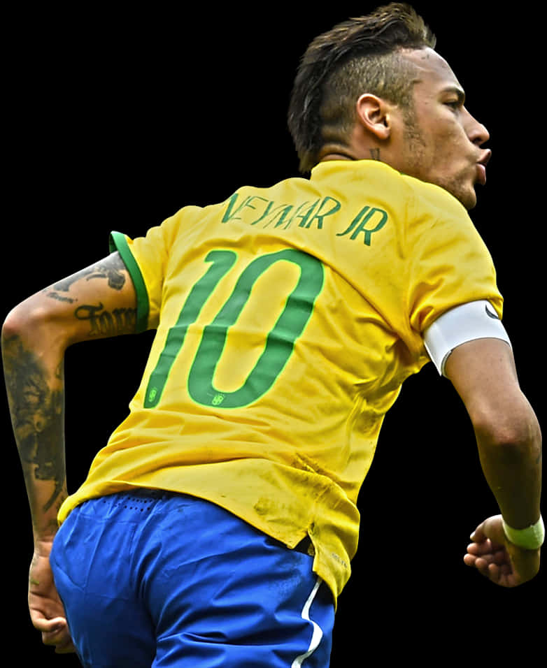 Áo đấu số 10 của Neymar Jr Brazil Hình nền