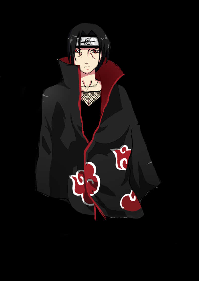 Áo Choàng Akatsuki Của Itachi Uchiha Hình nền