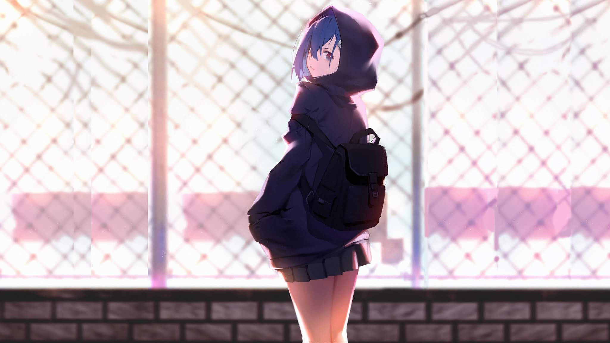 Áo Hoodie Cô Gái Anime Darling In The Franxx Hình nền