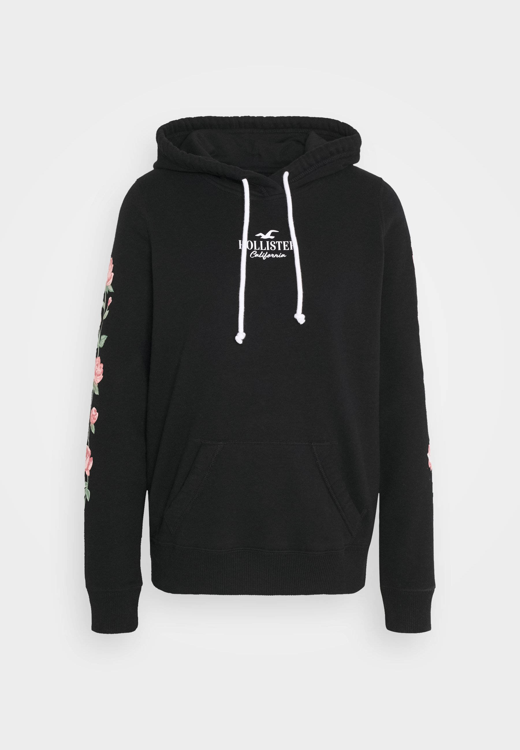 Áo hoodie khoác đen Hollister Hình nền