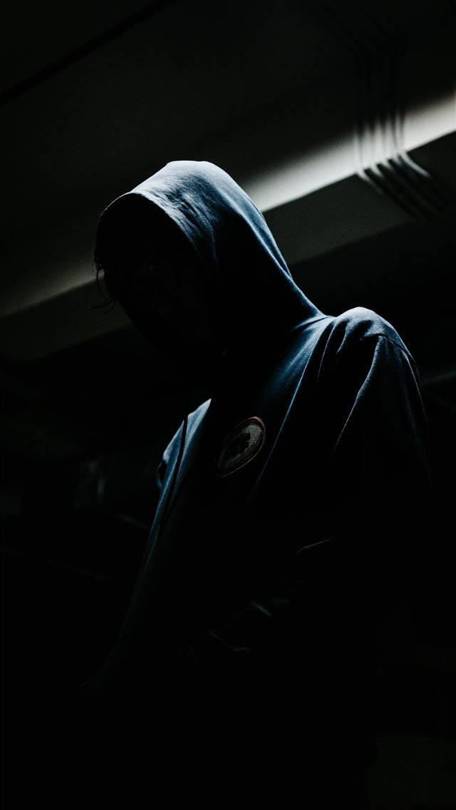 Áo Hoodie Người Đàn Ông iPhone Tối Hình nền