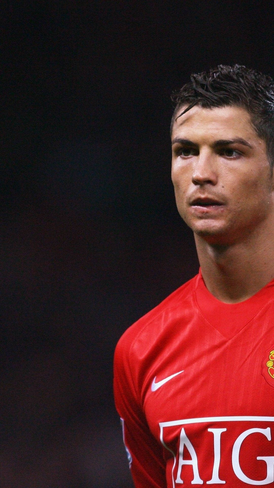 Áo đỏ Cristiano Ronaldo iPhone Hình nền