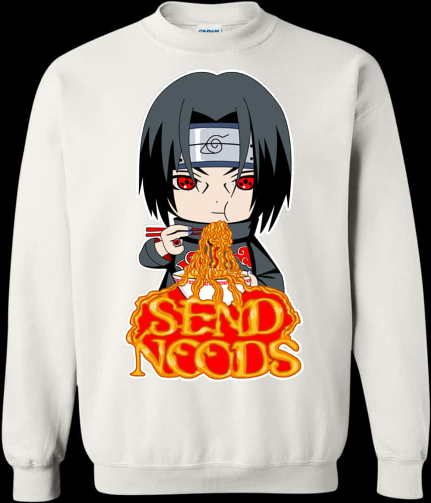 Áo Sweatshirt Itachi Gửi Mì Hình nền