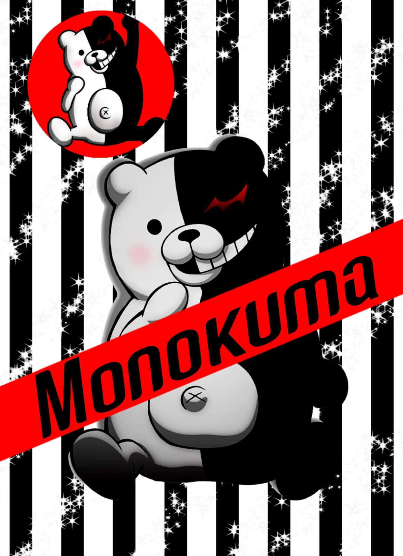 Áp phích Anime Danganronpa Monokuma Hình nền