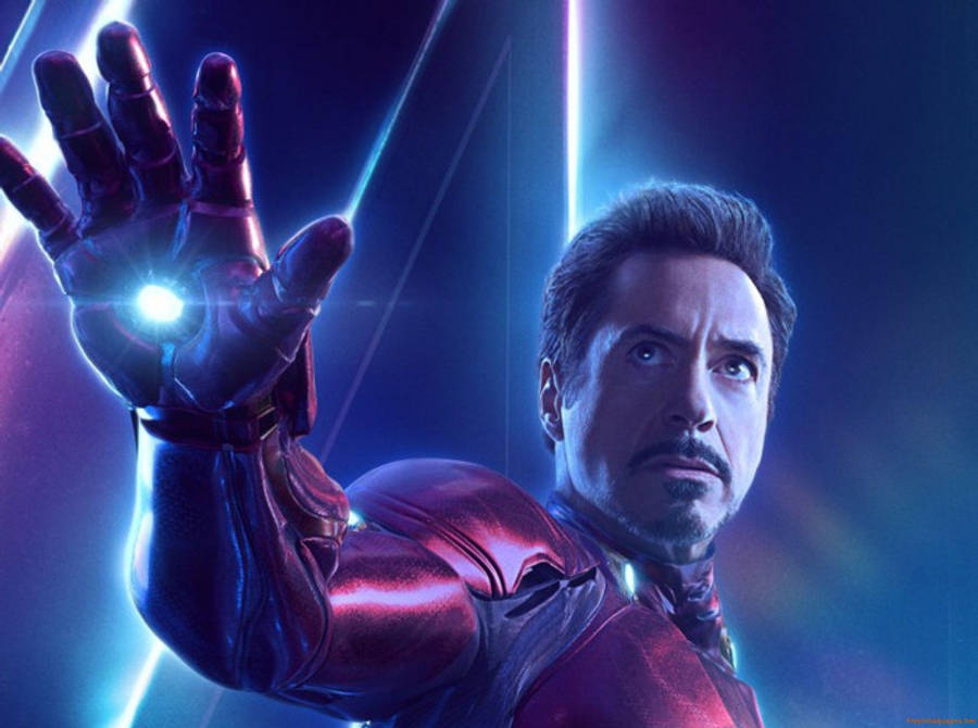 Áp phích Avengers ngầu với Iron Man Hình nền