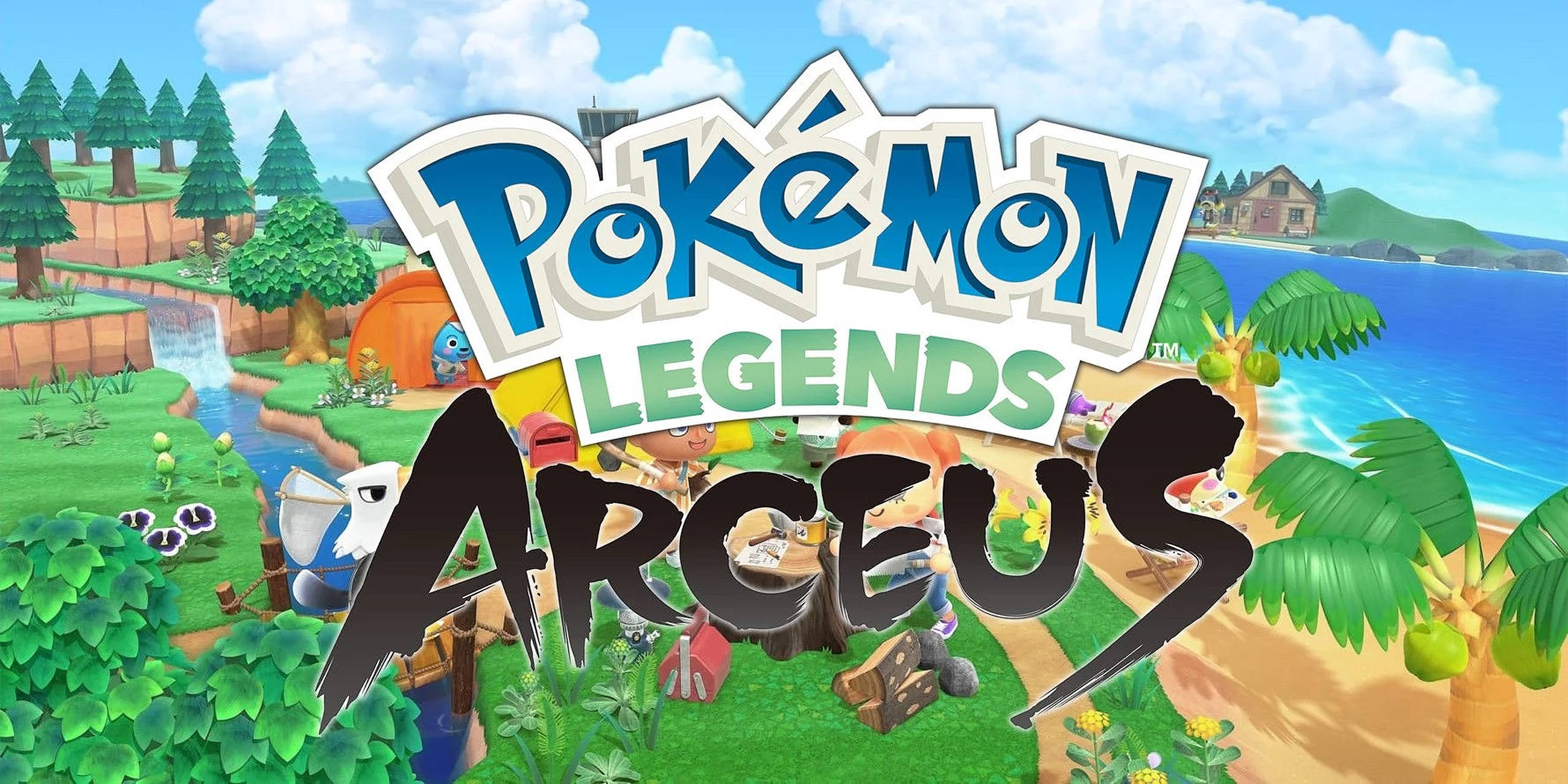 Áp phích ban ngày Pokemon Legends Arceus Hình nền