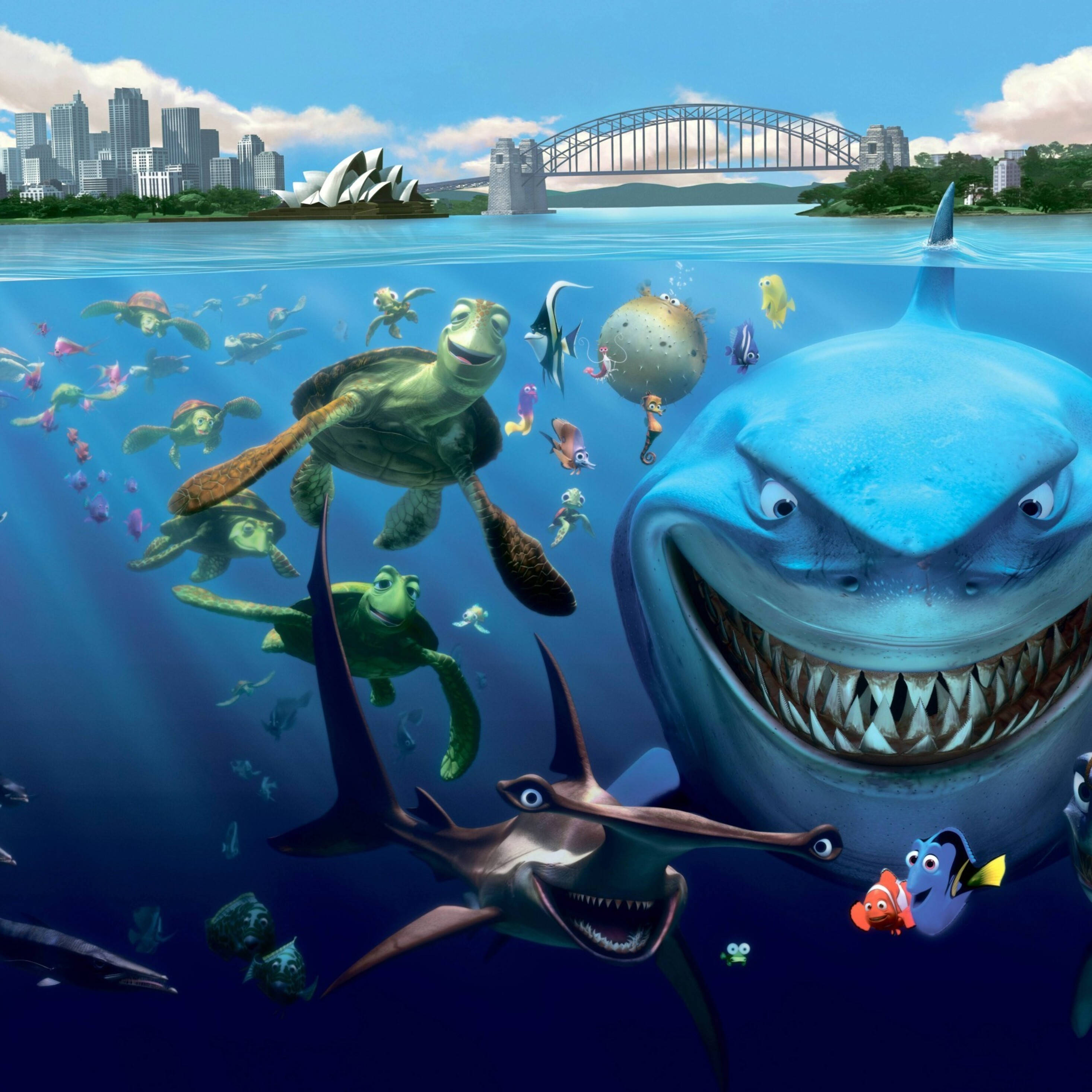 Áp phích cá ngầu Nemo và Dory Hình nền