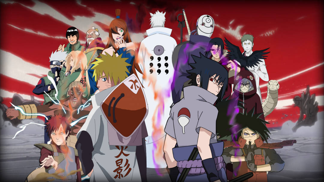 Áp phích các nhân vật Naruto Hình nền