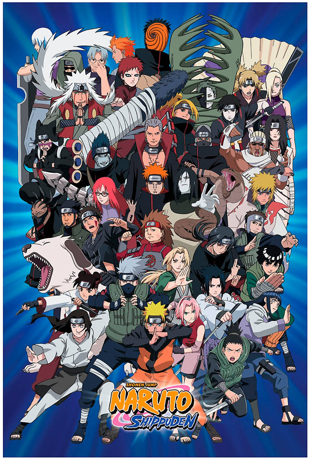 Áp phích các nhân vật Naruto Shippuden Hình nền