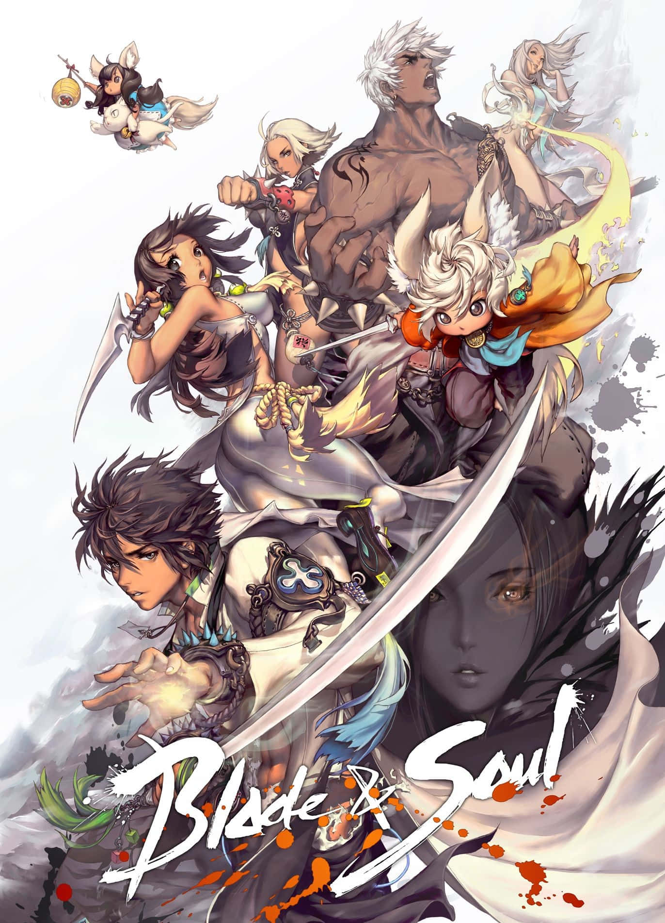 Áp phích game Blade And Soul anime Hình nền