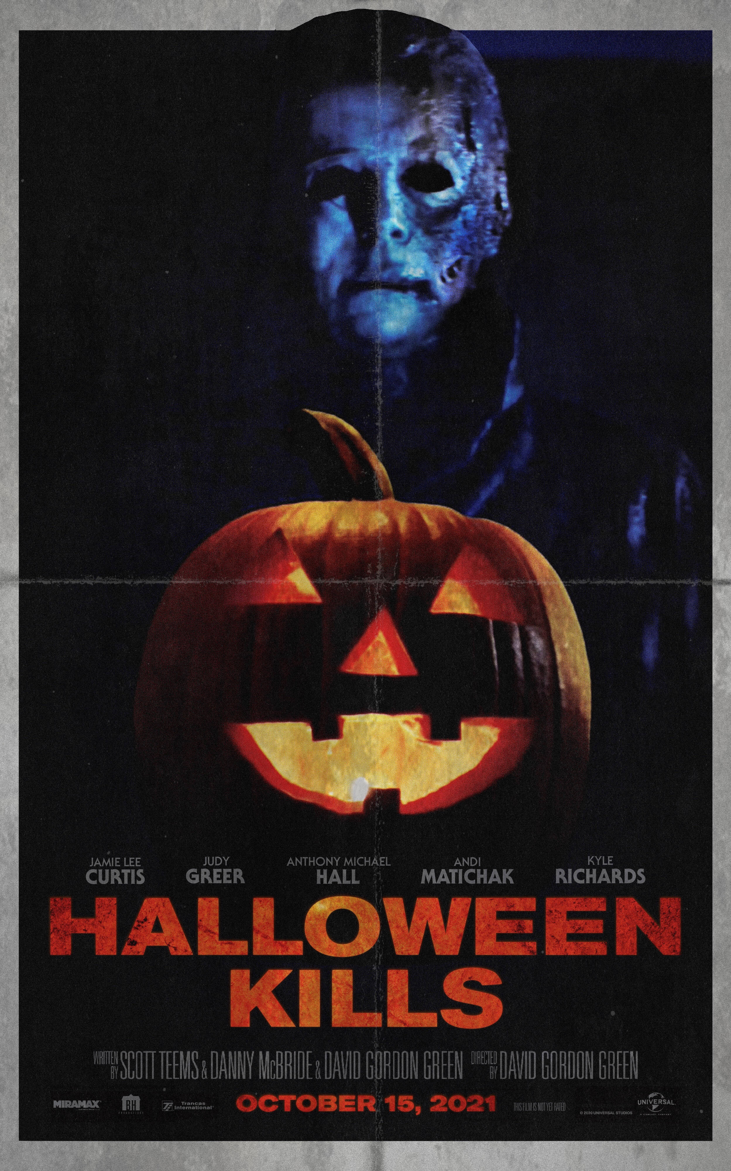 Áp phích Halloween Kills Mặt Nạ Cháy Hình nền