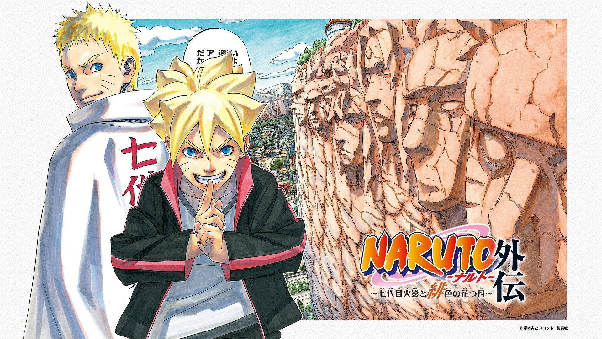 Áp phích Naruto và Boruto Hình nền