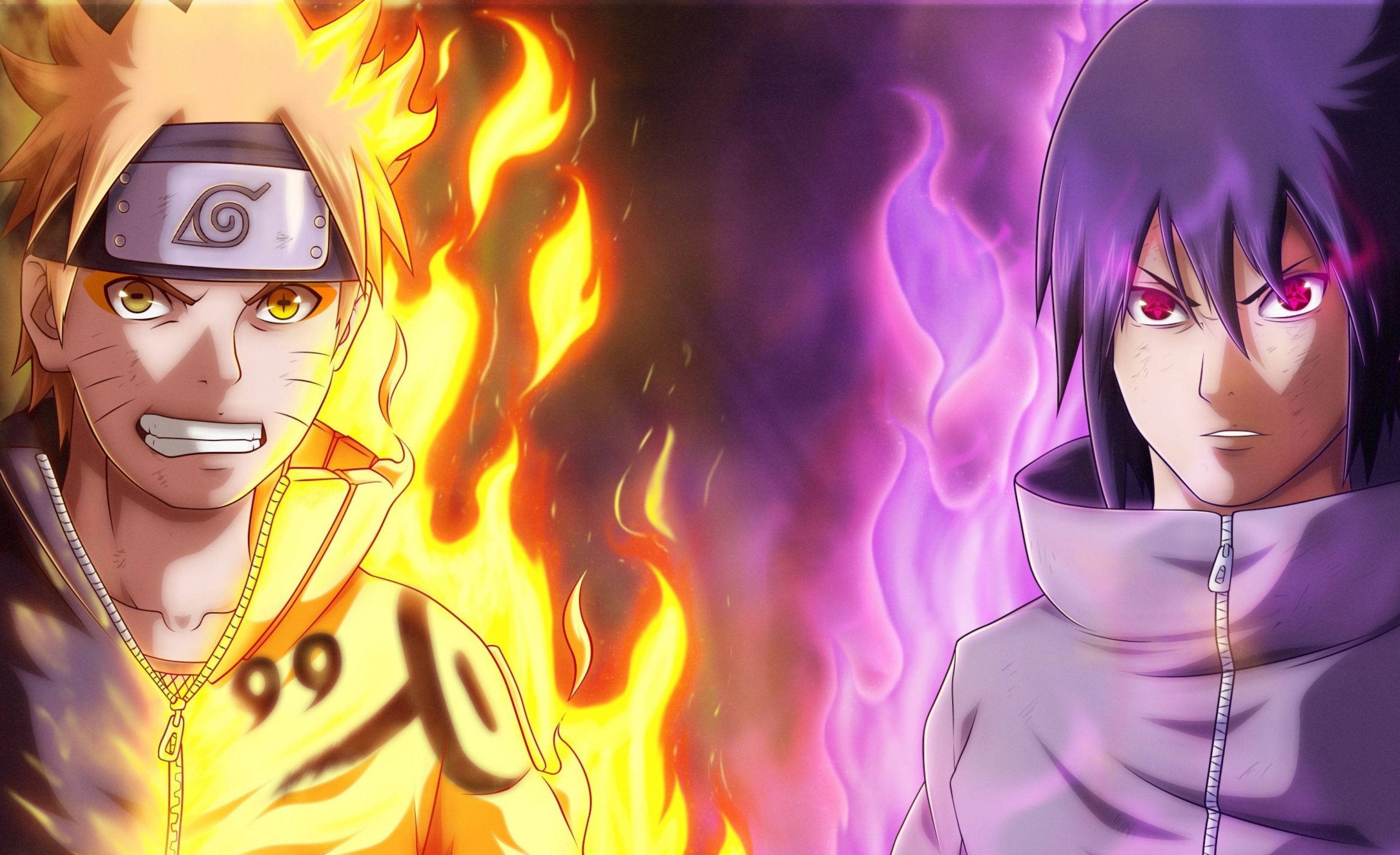 Áp phích Naruto Sasuke Chakra Hình nền