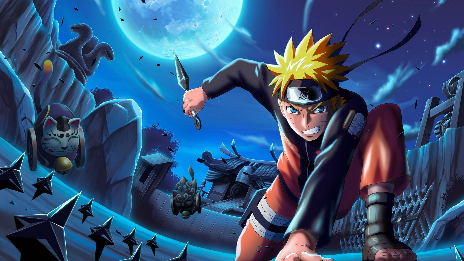 Áp phích Naruto Shuriken Hình nền