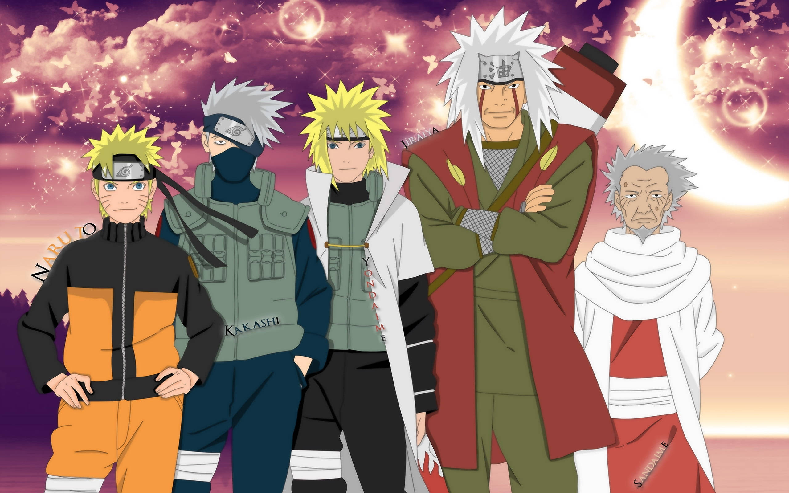 Áp phích Naruto Hokage Hình nền