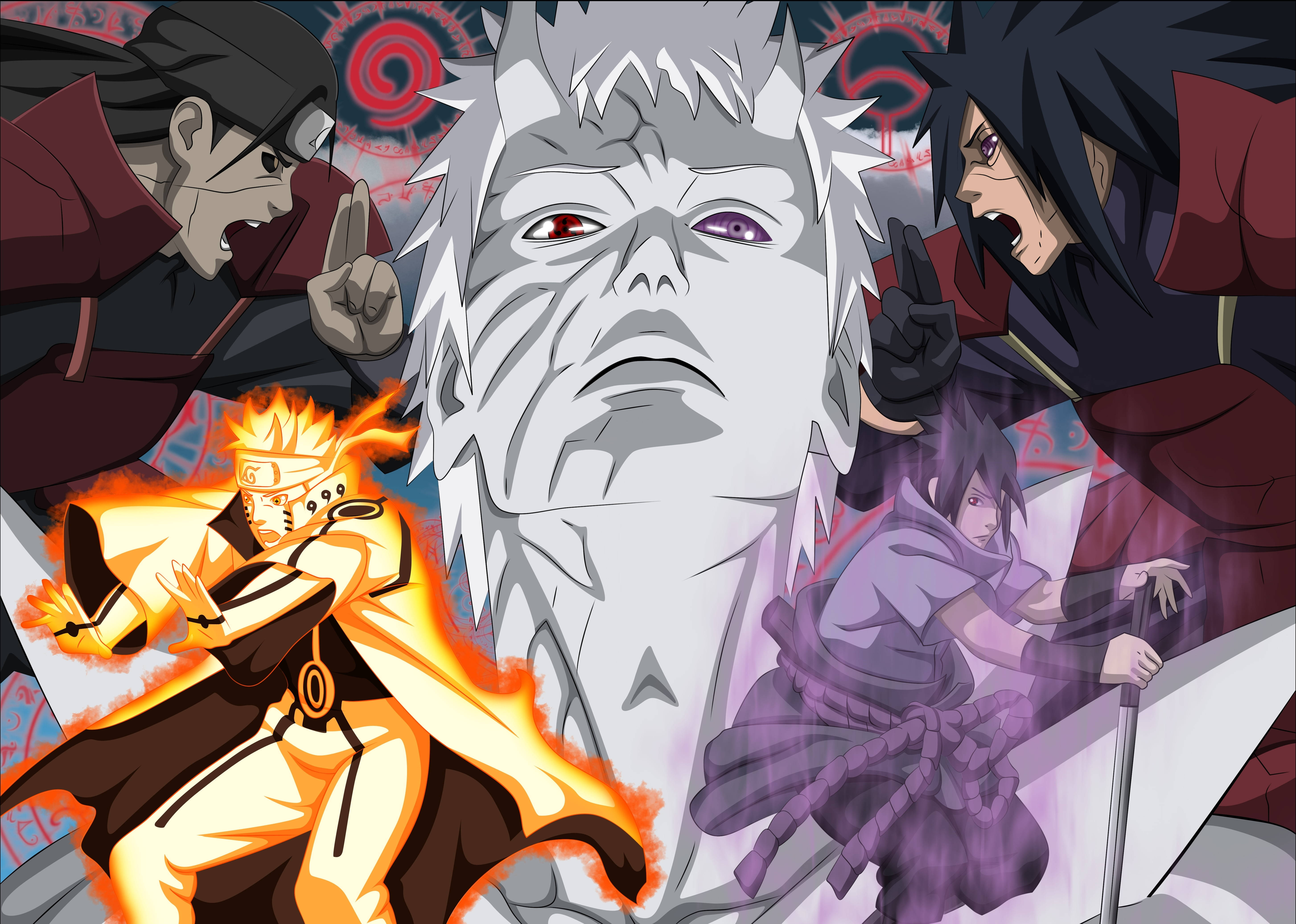 Áp phích Naruto Thế hệ Đầu tiên Hình nền