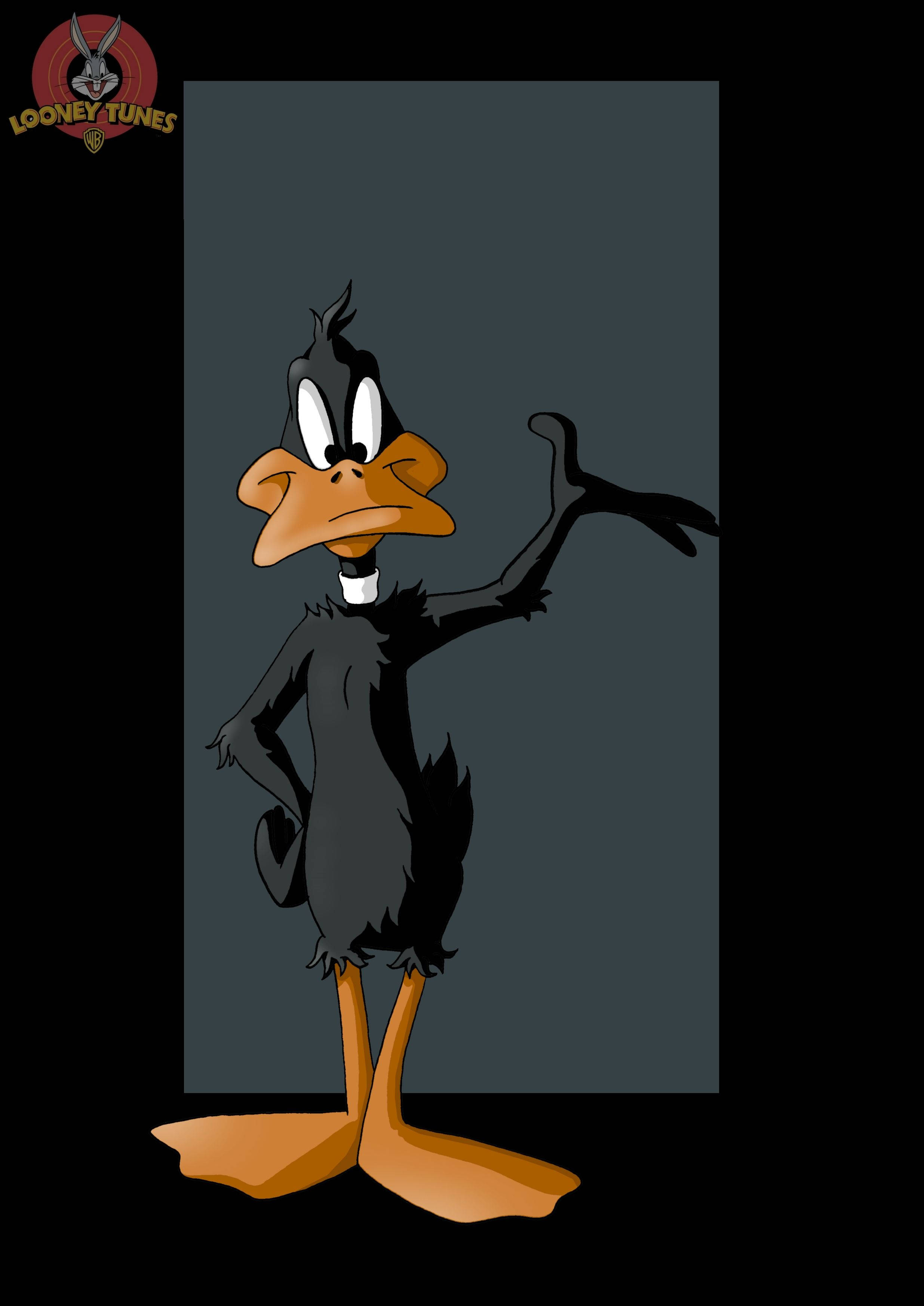 Áp phích Đồ họa Kỹ thuật số Daffy Duck Hình nền