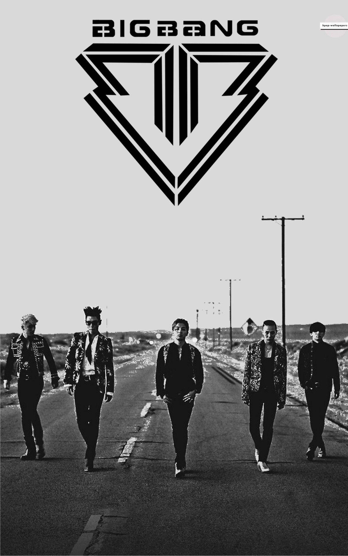 Áp phích Đơn sắc Bigbang Hình nền
